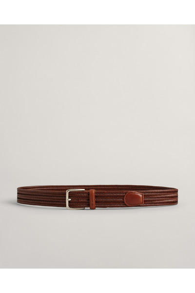 Gant Erkek Kahverengi Logolu Kemer