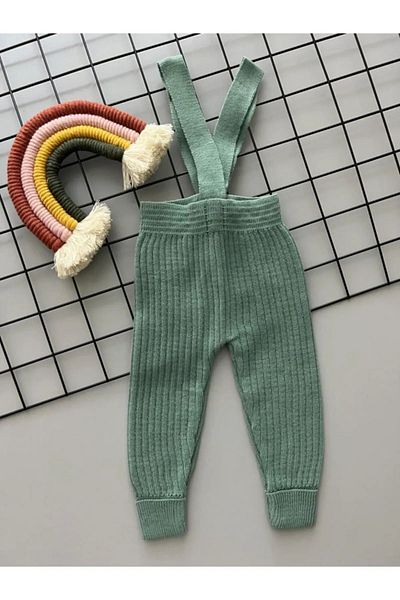 Pijamayo Flexible Knitwear Unisex Overalls - Cross Strap and Adjustable Length