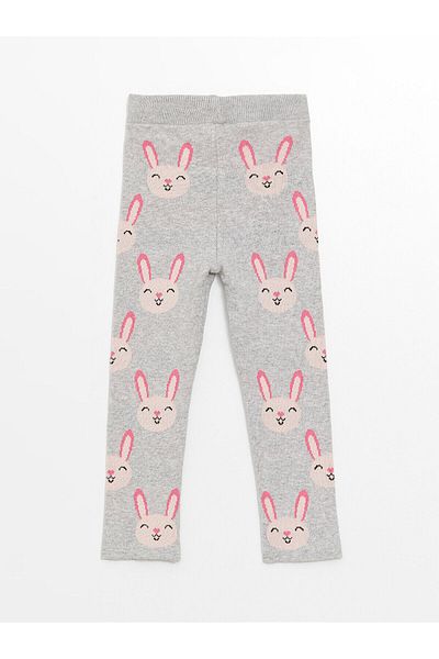 LC Waikiki Lcw Elastic Waist Printed Baby Girl Tights