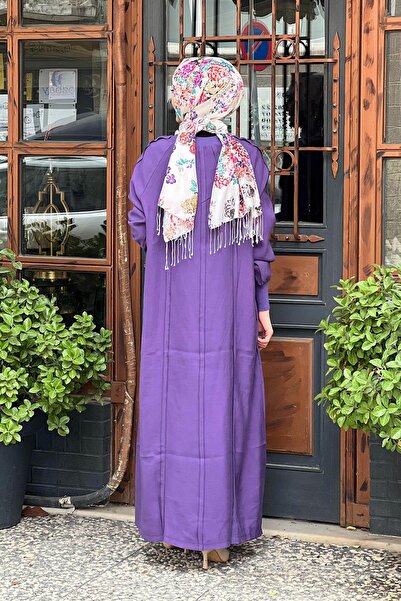 Invee İNVEE Elbise 6936 Mor