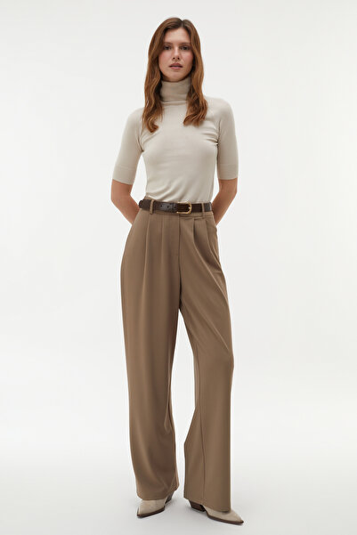 Mudo WIDE LEG PİLELİ PANTOLON