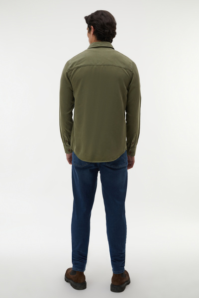 Mudo REGULAR FIT TEK CEPLİ UZUN KOLLU GÖMLEK