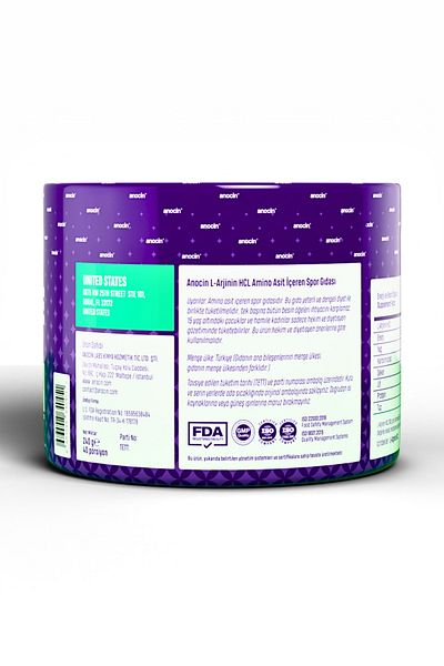 anocin L-Arginine Amino Acid - American Fitness Series