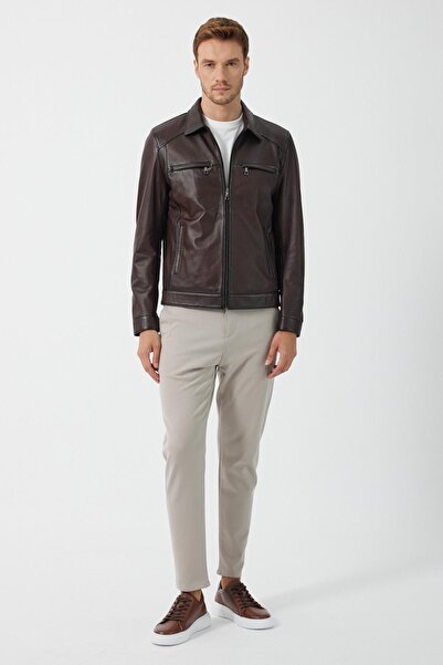 Deri Company James Brown Leather Coat
