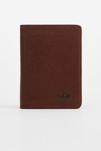 Deri Company Мъжки кожен портфейл в кафяво - 113569