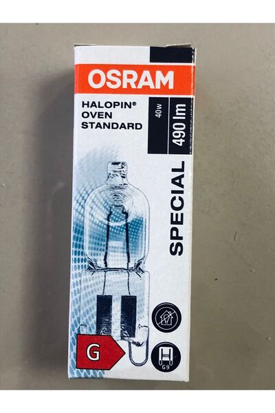 Osram 2 ADET OSRAM G9 40W=490 LÜMEN FIRIN LAMBASI