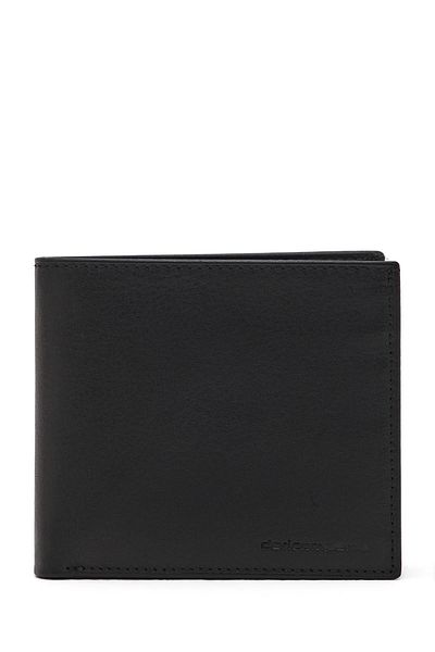 Deri Company Μαύρο Δερμάτινο Ανδρικό Πορτοφόλι - 113560