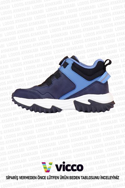 Vicco Luis Model Light Orthopedic Boy's Navy Blue Boots