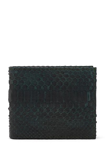 Deri Company Ανδρικό δερμάτινο πορτοφόλι Khaki Green - 113549