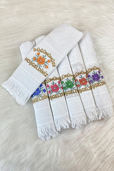 ZEYMERADE Düğün Gelin Damat Sünnet Konvoy Arabası Havlusu Süsü, 12 Adet