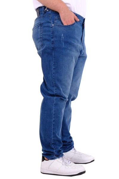 ModeXL Men's Plus Size Mode XL - Light Blue Classic Jeans 21920