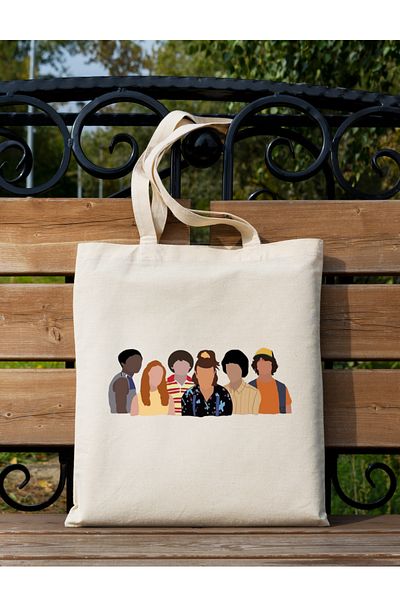 Cemira Geantă de tote Stranger Things Geantă de stofa