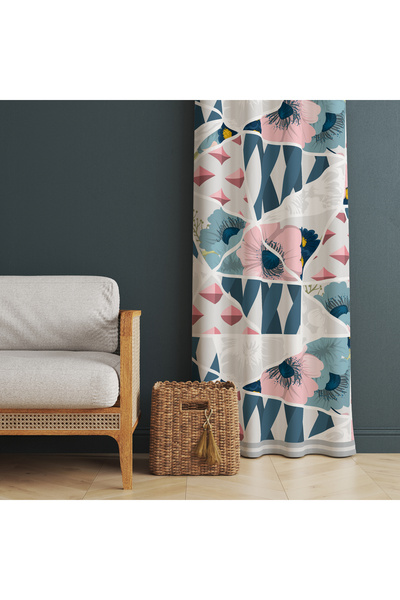 Evmila Bucătărie cu modele florale, sufragerie, dormitor și cameră pentru cop...