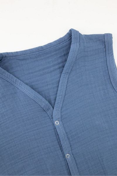 Bondilolly Baby muslin snap vest %100 cotton ü1