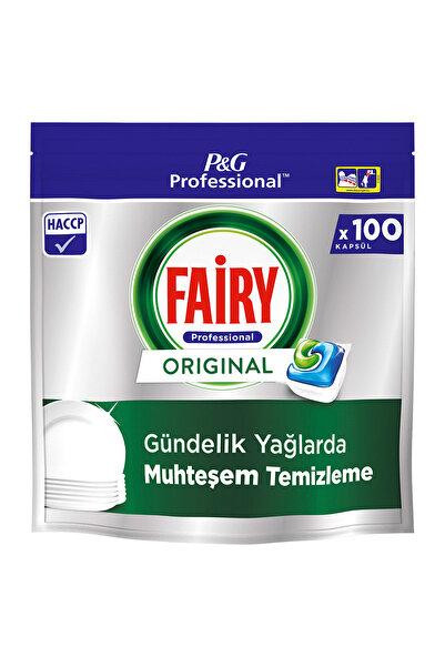 Fairy Professional Bulaşık Makinesi Deterjanı Kapsülü 100 Yıkama
