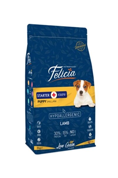 Felicia Hypoallergenic Küçük Ve Orta Irk Kuzulu Düşük Tahıllı Yavru Köpek Maması 3 Kg