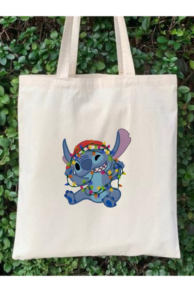 Cemira Stitch Yılbaşı Christmas Yeniyıl Hediyelik Tote Bag Bez Çanta