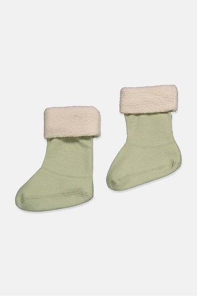 Tchibo Kids Boy 1 Pairs Textured Rain Boot Cuffs, Green