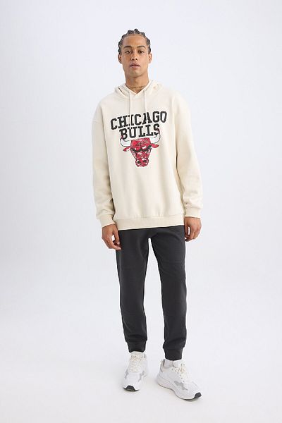 DeFacto Chicago Bulls Boxy Fit Kapuzenpullover – V0069az24au
