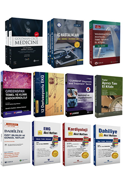 Güneş Tıp Kitabevleri 2024 - İç Hastalıkları Asistan Seti