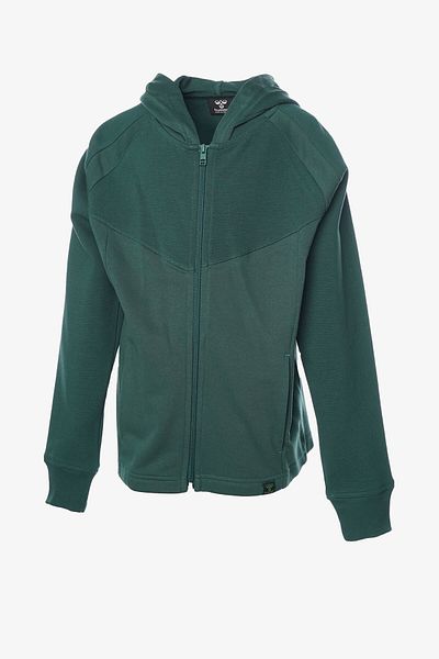 hummel Hmleluf Zip Kids Green Sweatshirt 921944 -9826
