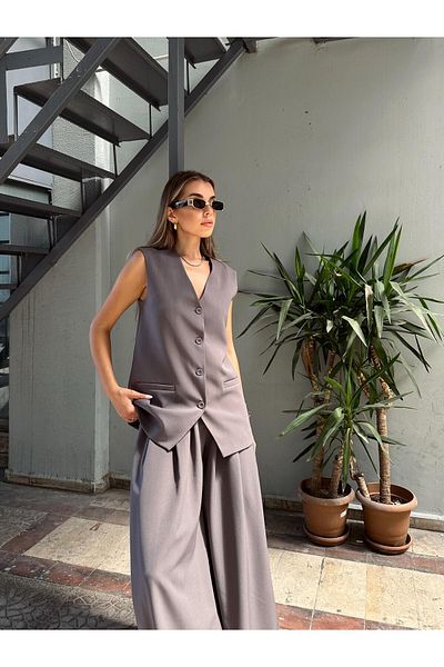 mydukkan.co Smoked Taila Four Button Vest