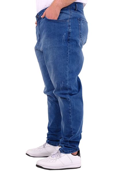 ModeXL Men's Plus Size Mode XL - Light Blue Classic Jeans 21920