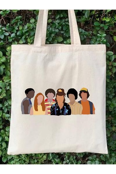 Cemira Geantă de tote Stranger Things Geantă de stofa