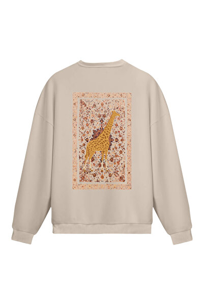 Mounte Bianca Unisex žirafa - obična majica sa kapuljačom