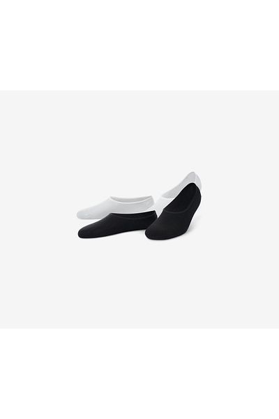Tchibo Women 2 Pairs Sock, White and Black