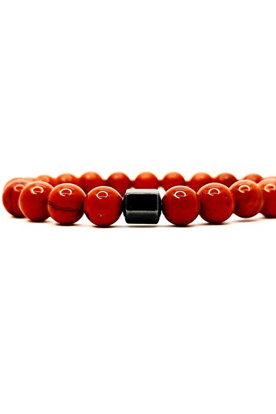 8 mm Kırmızı jasper Bileklik
