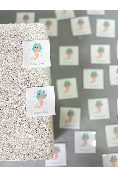 Meyofficial Mermaid Themed Adhesive Stickers Written for You