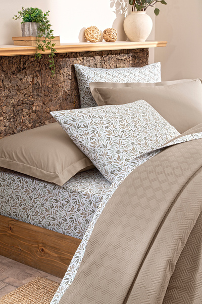 Özdilek Ivy Double Jacquard Piping Set