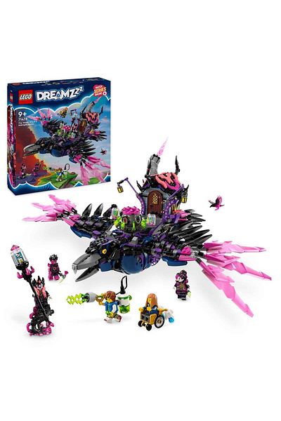 LEGO Htcx Dreamzzz Never Witch's Midnight Raven 71478 – Fantasties for Ages 9+