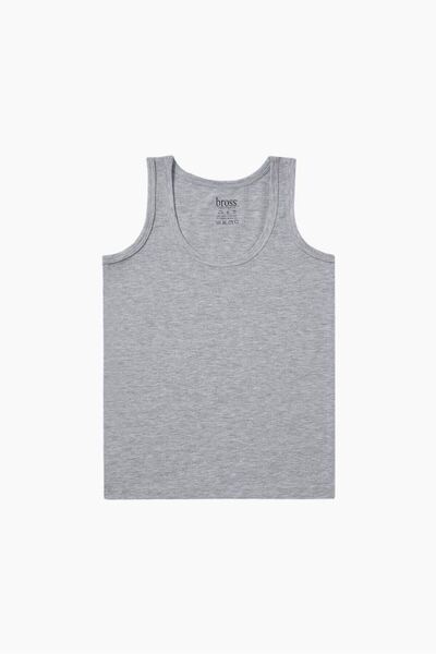 Bross Boy's Cotton Lycra 6-Piece Tank Top 2040