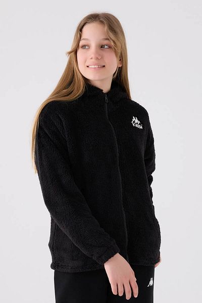 Kappa Girl's Black Jacket - 361X1Cw Model