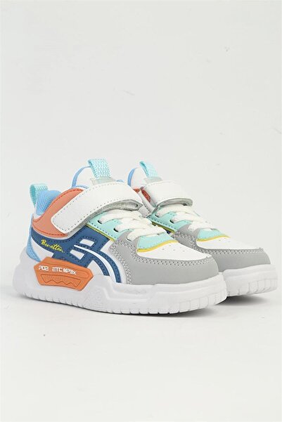 United Colors of Benetton Çocuk Spor Ayakkabı Beyaz Lacivert BNI-11092