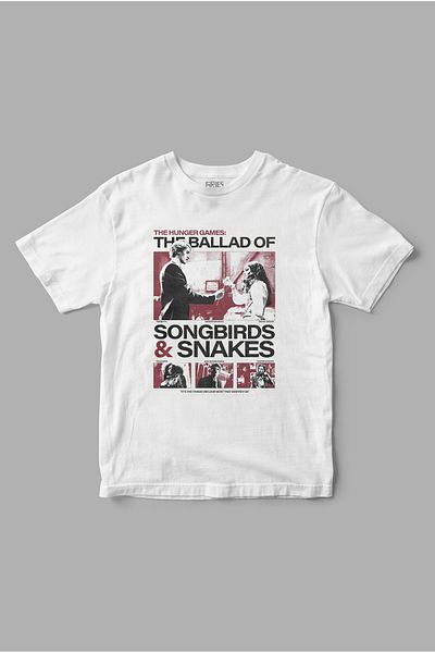 Gries Tricou imprimat „Hunger Games: The Ballad of Songbirds & Snakes”.