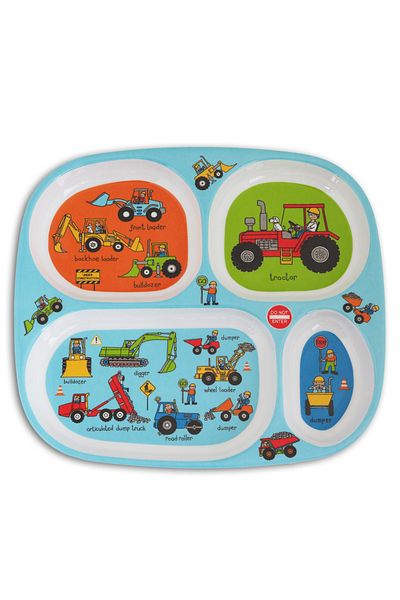Tyrrell Katz Mini Compartment Plate for Babies // Wheels