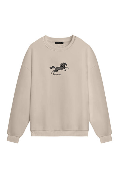 Mounte Bianca Unisex Horse - Regular Sweatshirt