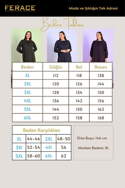 Ferace Γυναικείο Χειμερινό Μητρικό Φόρεμα Χακί
