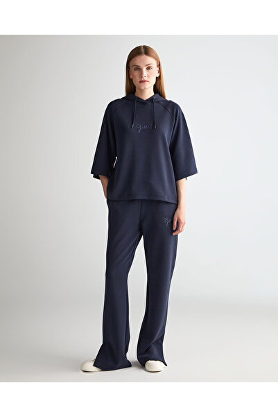 Gant Kadın Lacivert Regular Fit Eşofman Altı