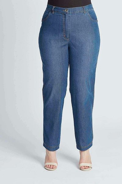 Moda Berray 2023 Large Size Summer- Thin Jeans with Pockets