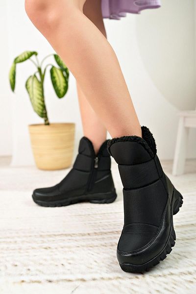 TOLGSHOES ΓΥΝΑΙΚΕΙΑ ΘΕΡΜΙΚΑ ΜΑΛΛΙ ΜΠΟΤΑΚΙΑ ΧΙΟΝΙΟΥ