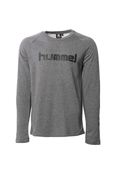hummel Hanorac Jelani pentru bărbați, gri cu guler rotund