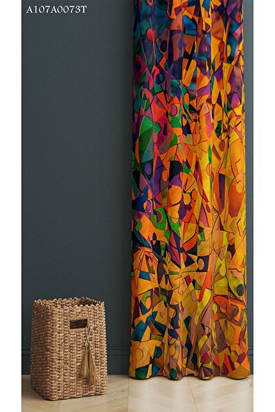 A2ZTR Dijital Baskılı Fon Perde ( Tek Kanat )