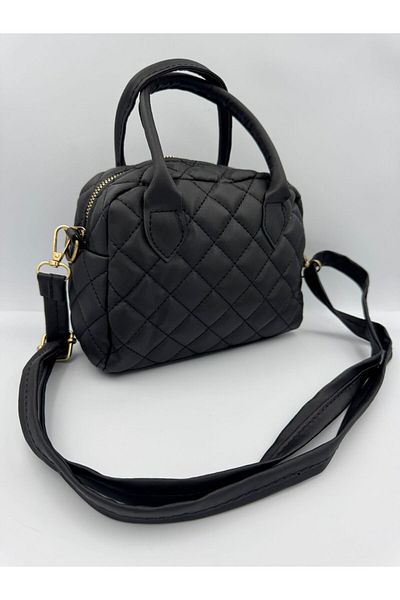 KIRASE Mini geantă de umăr și crossbody matlasată pentru femei
