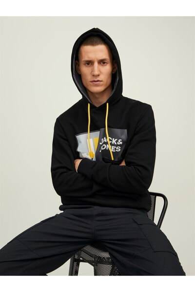 Jack & Jones Hanorac negru pentru copii