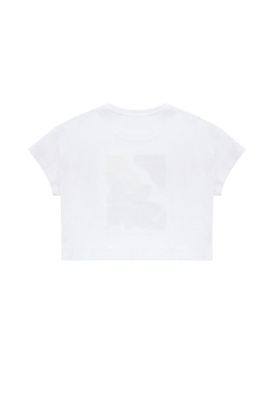 U.S. Polo Assn. Kids White Crew Neck T-Shirt 50263410 -Vr013