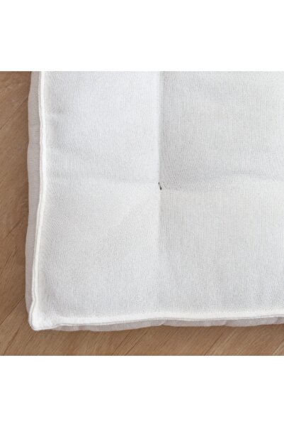 Home Box Atlanta Ezra Ribbed Floor Cushion 48x48x10 cm